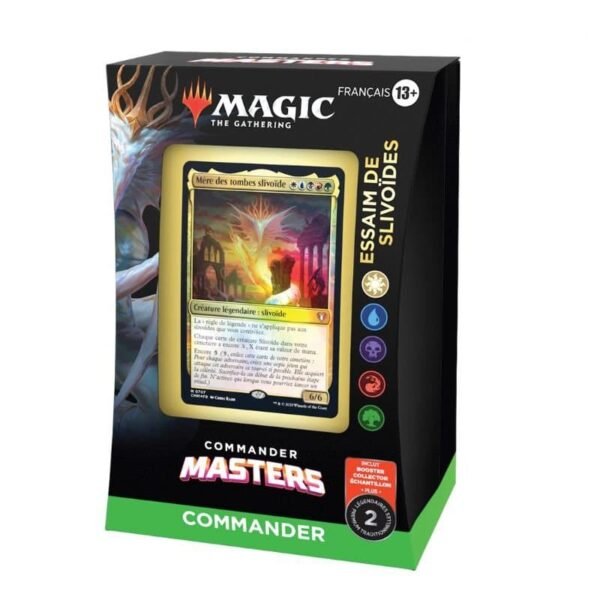 35564-jeux-de-cartes-a-collectionner-magic-the-gathering-deck-commander-masters-essaim-de-slivoides-1-1.jpg Essaim de Slivoïdes - Deck Commander Masters FR