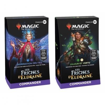 35664-jeux-de-cartes-a-collectionner-magic-the-gathering-deck-1-1.jpg Les friches d'Eldraine - Deck Commander - Lot de 2 decks différents FR