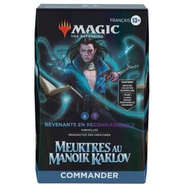 36101-jeux-de-cartes-a-collectionner-magic-the-gathering-deck-1-1.jpg Revenants en Reconnaissance - Meurtres au manoir Karlov - Deck Commander FR