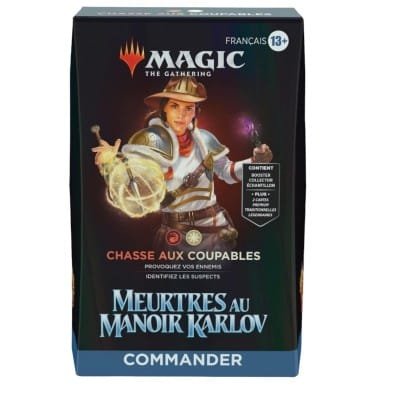 36103-jeux-de-cartes-a-collectionner-magic-the-gathering-deck-1-1-1.jpg Chasse aux Coupables - Meurtres au manoir Karlov - Deck Commander FR