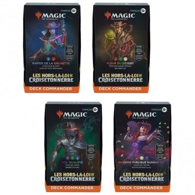 36323-jeux-de-cartes-a-collectionner-magic-the-gathering-deck-1-1.jpg Les hors-la-loi de Croisetonnerre - Deck Commander - Lot de 4 decks différents FR