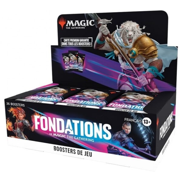 37125-jeux-de-cartes-a-collectionner-magic-the-gathering-boite-de-boosters-fondations-de-magic-the-gathering-36-boosters-de-jeu Fondations – Display de Boosters de jeu – FR