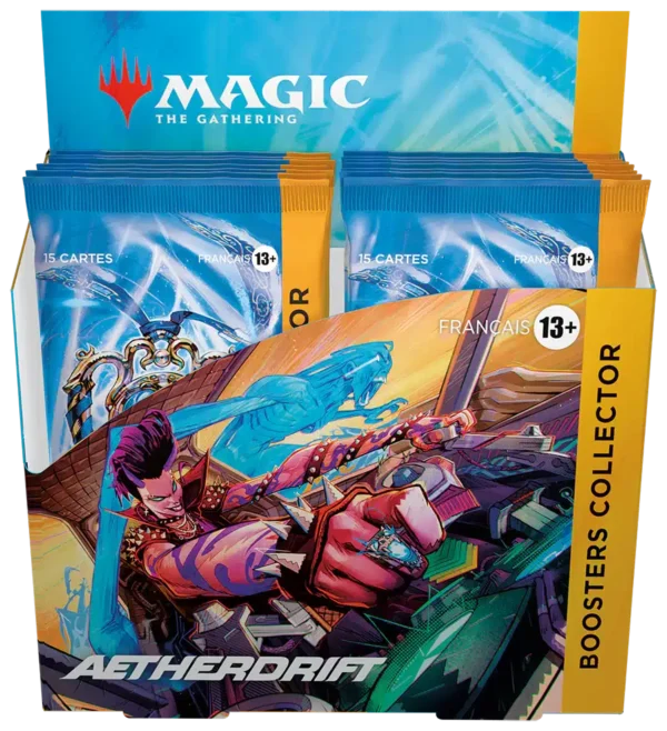MTGDFT_FR_DspBx_Clctr_01_02 Aetherdrift - Display Collector - EN