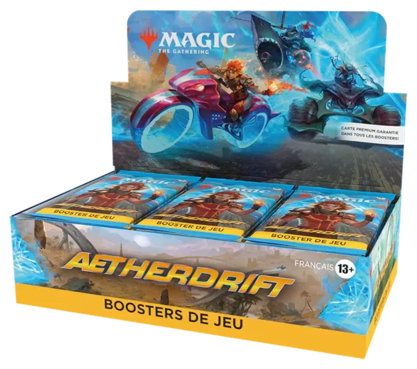 MTGDFT_FR_DspBx_Play_01_03 Aetherdrift - Display de Boosters de jeu - EN