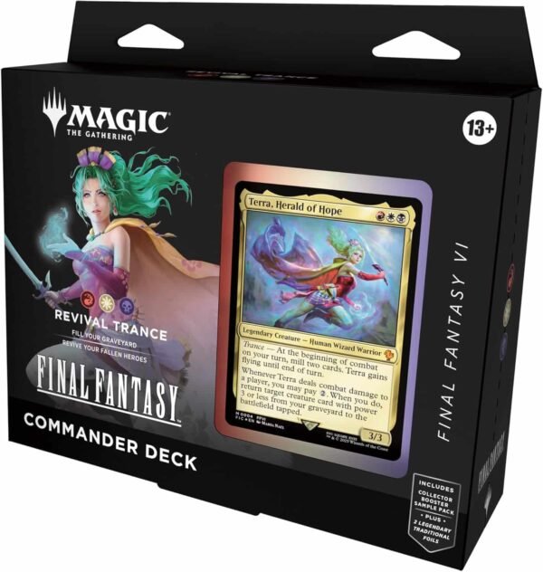 714cfv5cZzL._AC_SL1500_ Deck Commander - Final Fantasy VI - Transe de renaissance - EN
