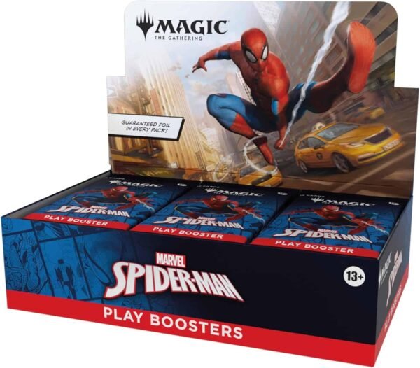 71IKqk-NqkL._AC_SL1500_ Marvel's Spider-Man - Display de Boosters de jeu – EN