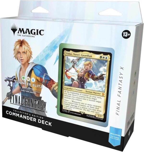 81V1tjDsQRL._AC_SL1500_ Deck Commander Collector – Final Fantasy X - Blitz de marqueurs - EN