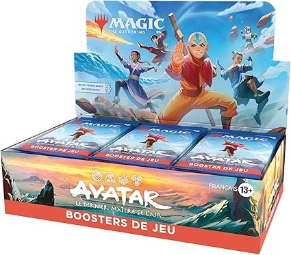 81W3V0fOknL._AC_SX425_ Avatar, Le dernier maître de l’air – Display de Boosters de jeu – FR