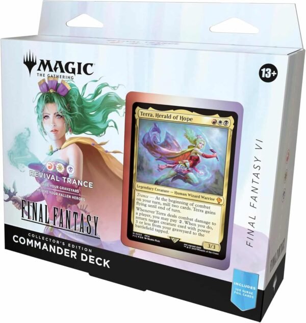 81q0xtNpS-L._AC_SL1500_ (1) Deck Commander Collector – Final Fantasy VI - Transe de renaissance - EN