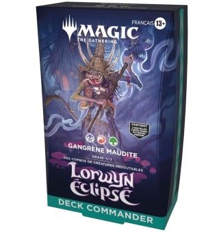 dkk Deck Commander - Lorwyn éclipsé - Gangrène Maudite - FR
