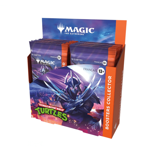 turtlecolec Teenage Mutant Ninja Turtles - Display de boosters Collector - FR