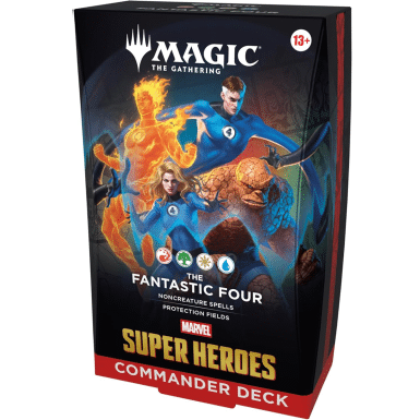 4fantastiqueeng Deck Commander - Marvel Super Heroes - Les Quatre Fantastiques - EN