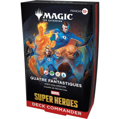 4fantastiquefr Deck Commander - Marvel Super Heroes - Les Quatre Fantastiques - FR