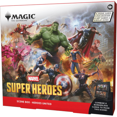 box Marvel Super Heroes – Boîte scénique – Heroes United – EN