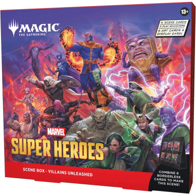 boxx Marvel Super Heroes – Boîte scénique – Villains Unleashed – EN