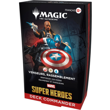 cmndrfr Deck Commander - Marvel Super Heroes - Vengeurs, Rassemblement - FR