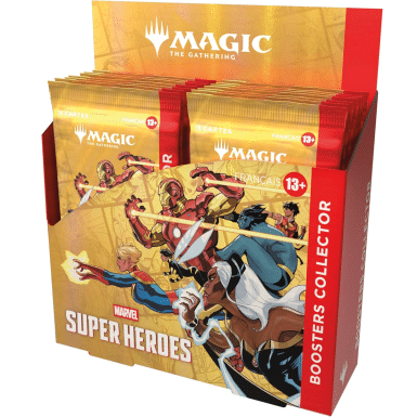 collec Marvel Super Heroes – Display de 12 boosters Collector – FR
