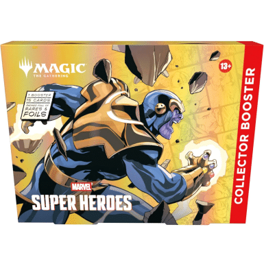 collecangl Marvel Super Heroes – Display de 12 boosters Collector – EN