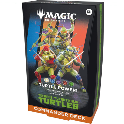commander pow Teenage Mutant Ninja Turtles - Deck Commander - Puissance des Tortues ! - FR