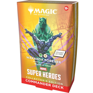 deck avengersd Deck Commander Collector -Marvel Super Heroes - Wakanda pour Toujours - EN