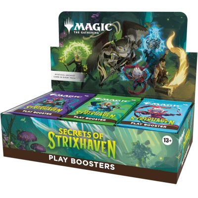 displaybosteren Les Secrets de Strixhaven - Display de boosters de jeu - EN