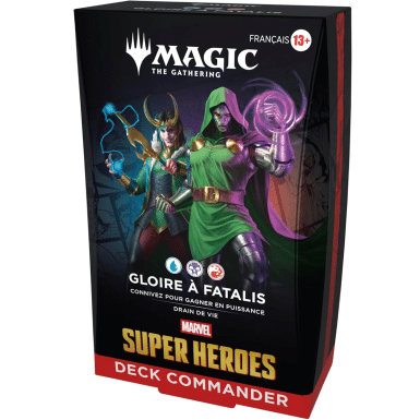 gloirfr Deck Commander - Marvel Super Heroes - Gloire à Fatalis - FR