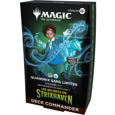 limites Les Secrets de Strixhaven - Deck Commander - Quandrix sans limites FR