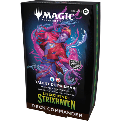 prismari Les Secrets de Strixhaven - Deck Commander - Talent de Prismari - FR