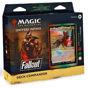 bagarre Univers Infinis : Fallout - Deck Commander - Survivants bagarreurs - FR