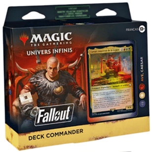 fallout1fr Univers Infinis : Fallout - Deck Commander - Avé, Caesar - FR