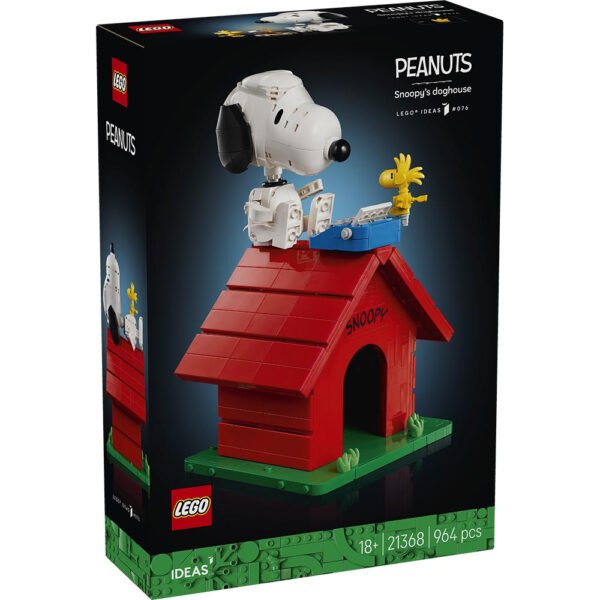 21368_box1_v29.jpg LEGO Ideas - Peanuts : la niche de Snoopy 21368