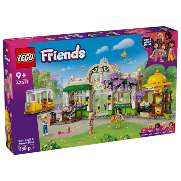 42671_box1_v29.jpg LEGO Friends - Café des plantes et Kiosque à fleurs 42671