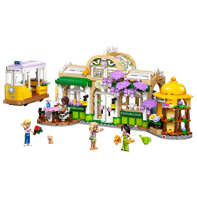 42671_boxprod_v29_we_sha.jpg LEGO Friends - Café des plantes et Kiosque à fleurs 42671