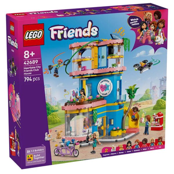 42689_box1_v29.jpg LEGO Friends - Le club-house de Heartlake City 42689