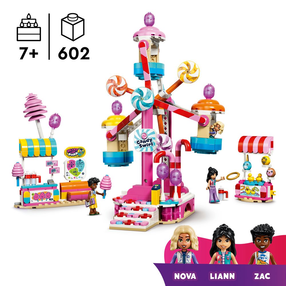 42700_boxprod_v29_sha.jpg LEGO Friends - La grande roue ornée de bonbons et cupcakes 42700