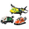 60505_prod.jpg LEGO City - Avion, camion d’assistance et aéroglisseur modulable 60505