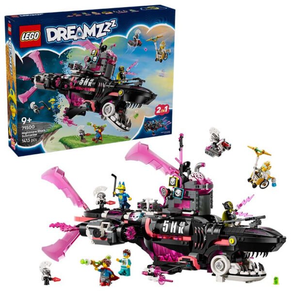 71500_boxprod_v29.jpg LEGO DREAMZzz - Le sous-marin requin des cauchemars 71500