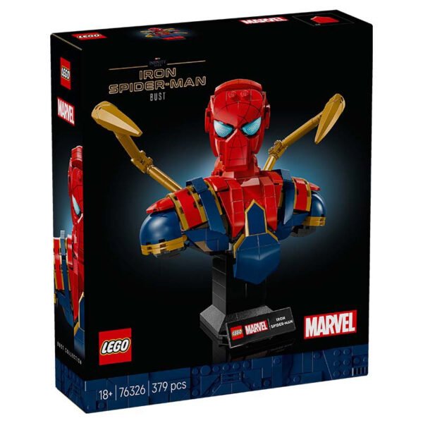 76326_box1_v29.jpg LEGO Super Heroes - Buste d’Iron Spider-Man 76326