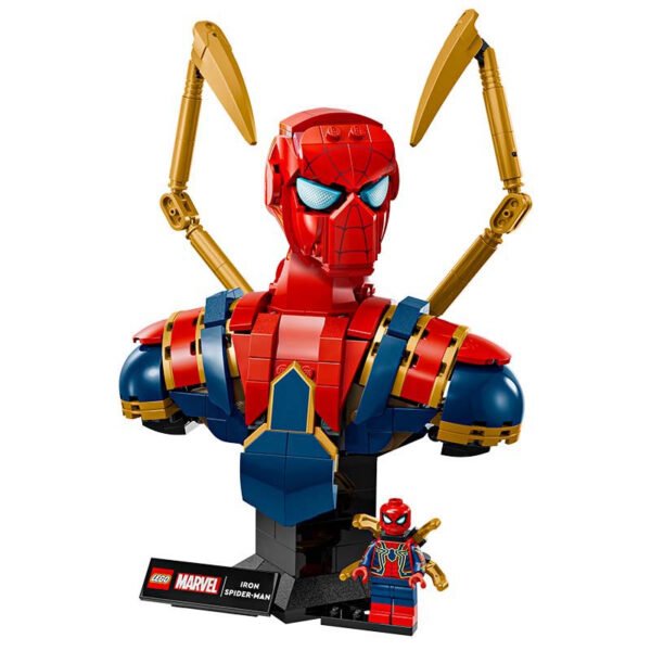 76326_prod.jpg LEGO Super Heroes - Buste d’Iron Spider-Man 76326