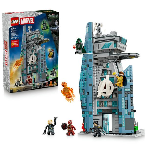 76352_boxprod_v29_sha.jpg LEGO Super Heroes - Avengers : Doomsday La nouvelle tour des Avengers 76352