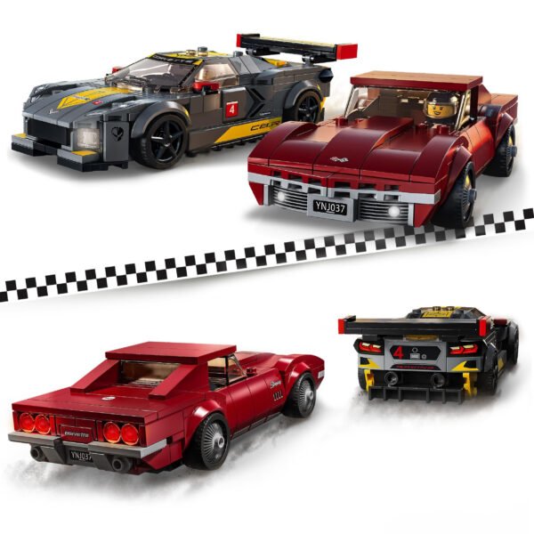 lego_76903_int_5.jpg LEGO Speed Champions - Chevrolet Corvette C8.R Race Car et 1969 Chevrolet Corvette 76903