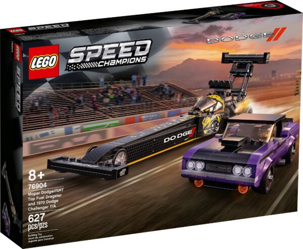 lego_76904_int_1.jpg LEGO Speed Champions - Mopar Dodge//SRT Top Fuel Dragster et 1970 Dodge Challenger T/A 76904